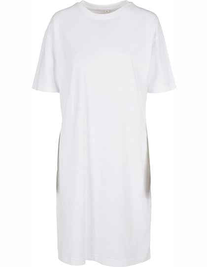 Ladies´ Organic Oversized Slit Tee Dress - BY181
