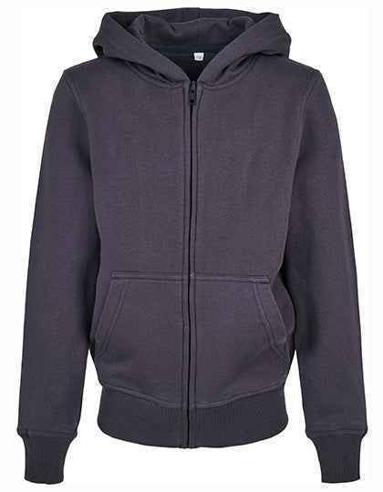 Kids´ Organic Basic Zip Hoody - BY188