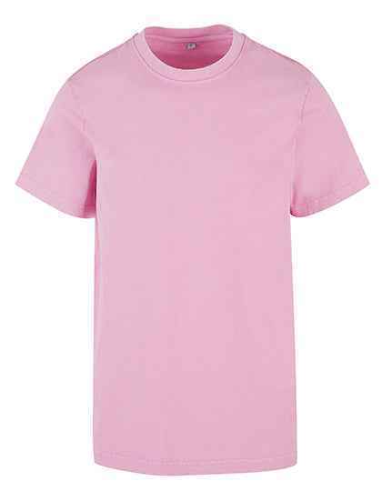 Acid Washed Round Neck Tee - BY190