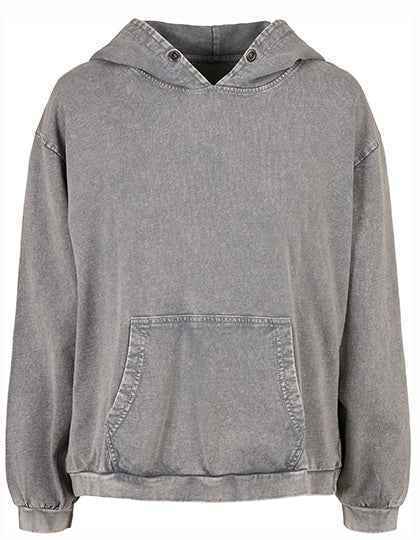 Ladies´ Acid Washed Oversize Hoody - BY194
