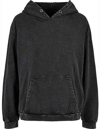 Ladies´ Acid Washed Oversize Hoody - BY194
