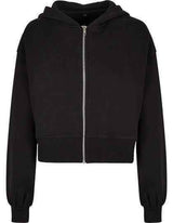 Ladies Short Oversized Zip Jacket - BY237
