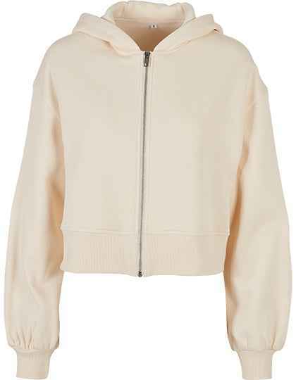 Ladies Short Oversized Zip Jacket - BY237