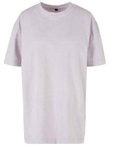 Ladies Oversized Acid Wash Tee - BY270