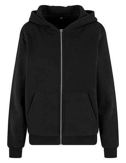 Ladies Fluffy Zip Hoody - BY290