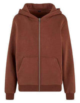 Ladies Fluffy Zip Hoody - BY290