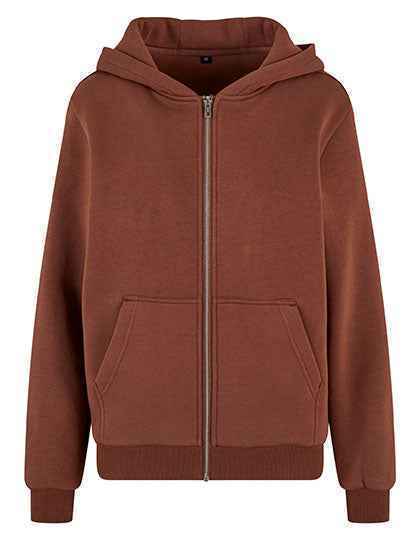 Ladies Fluffy Zip Hoody - BY290