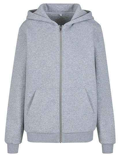 Ladies Fluffy Zip Hoody - BY290