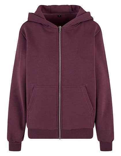 Ladies Fluffy Zip Hoody - BY290