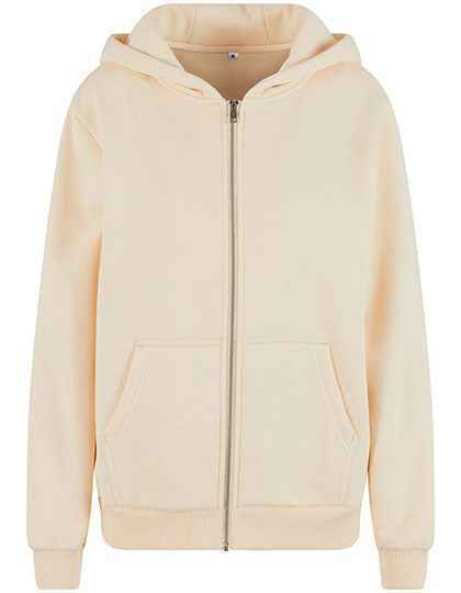 Ladies Fluffy Zip Hoody - BY290