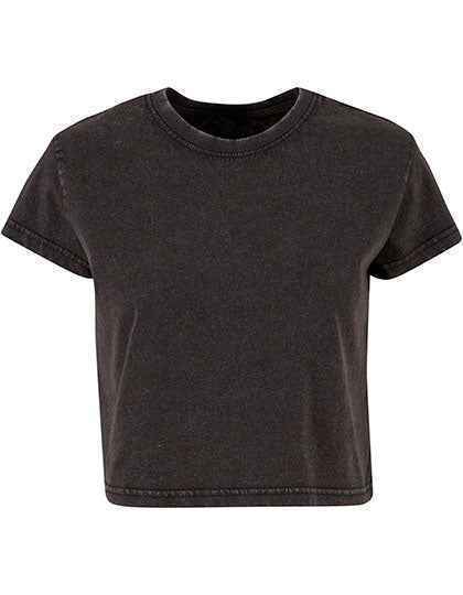 Ladies Vintage Cropped Tee - BY305