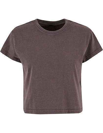 Ladies Vintage Cropped Tee - BY305