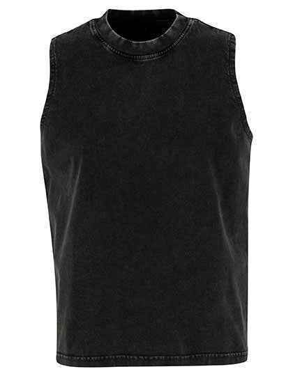 Ladies Vintage Washed Sleeveless Tee - BY429