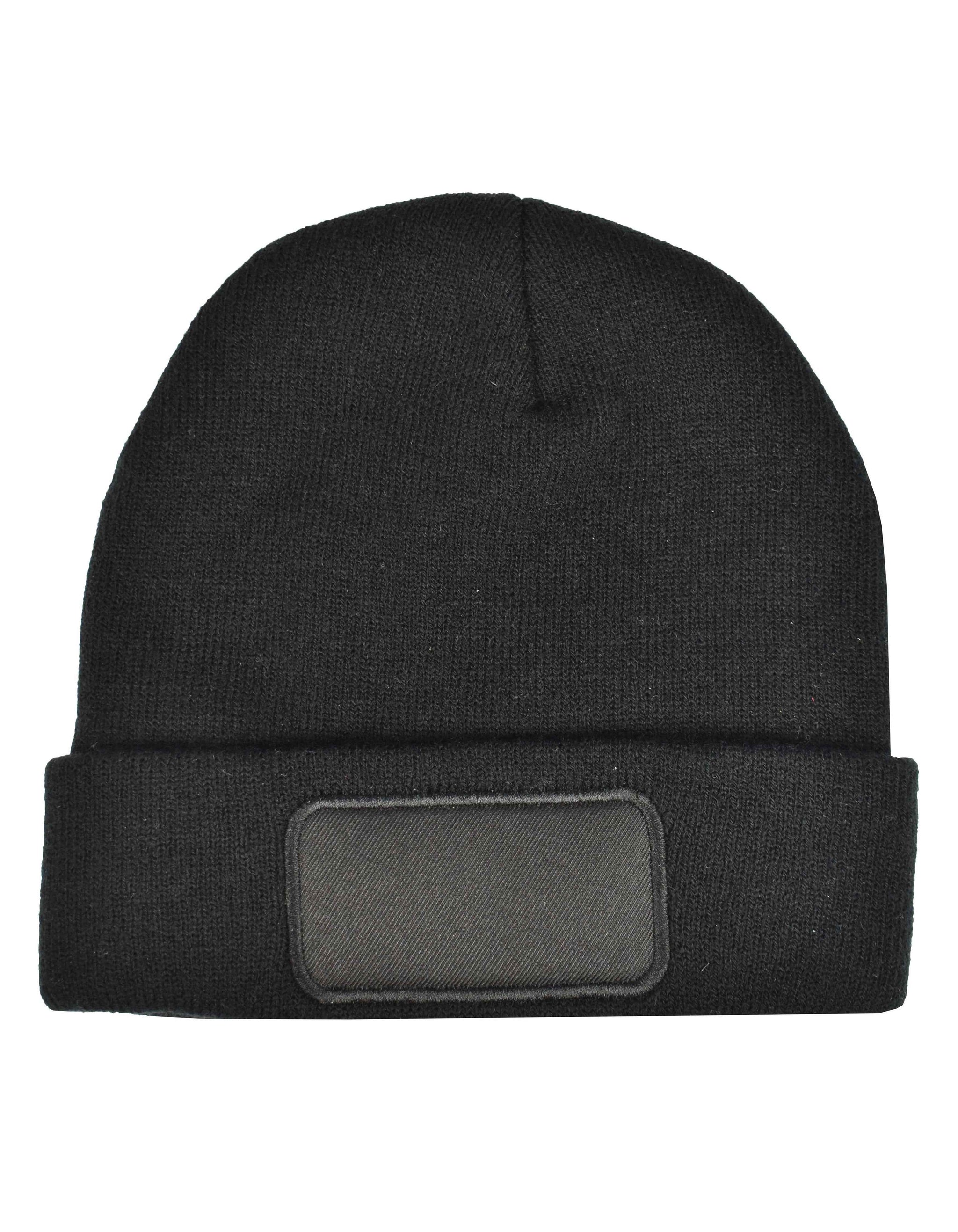 rPET Beanie mit Label - C1449
