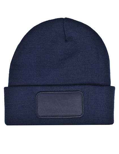 rPET Beanie mit Label - C1449