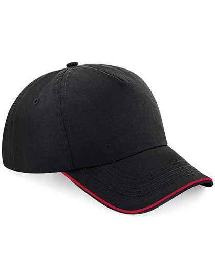 Authentic 5 Panel Cap - Piped Peak - CB25c