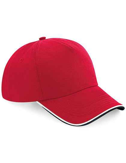 Authentic 5 Panel Cap - Piped Peak - CB25c