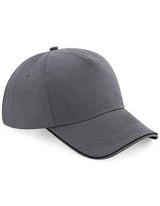 Authentic 5 Panel Cap - Piped Peak - CB25c