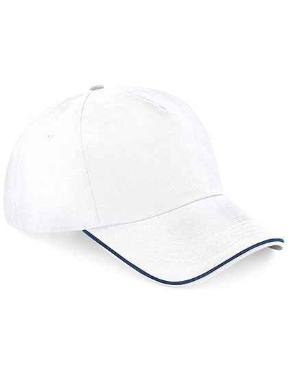 Authentic 5 Panel Cap - Piped Peak - CB25c