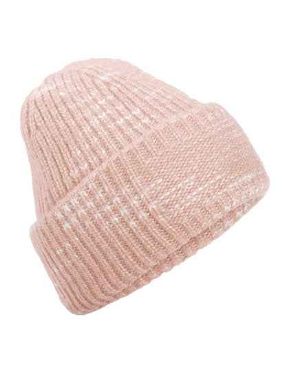 Chunky Knitted Patch Beanie - CB330R