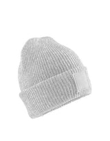 Kids Deep Cuffed Tonal Patch Beanie - CB336B