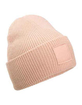 Deep Cuffed Tonal Patch Beanie - CB336R