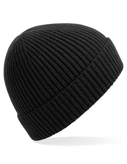 Engineered Knit Ribbed Beanie - CB380