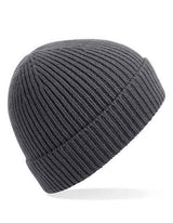 Engineered Knit Ribbed Beanie - CB380