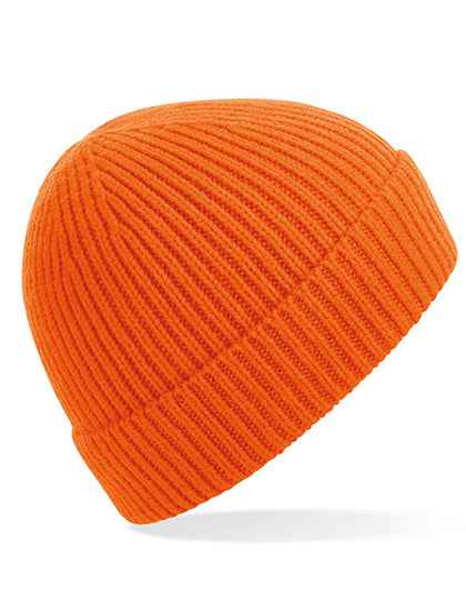 Engineered Knit Ribbed Beanie - CB380