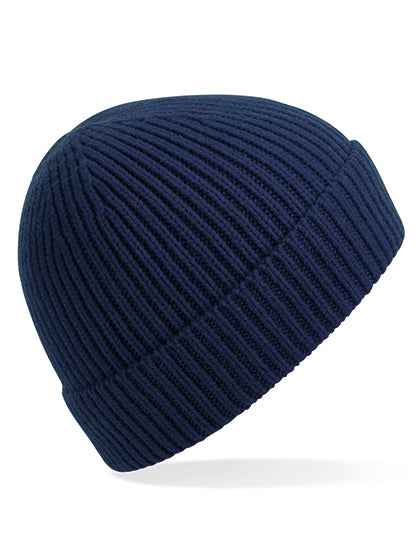 Engineered Knit Ribbed Beanie - CB380