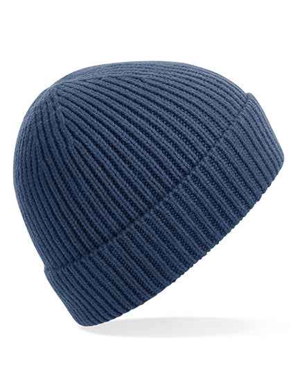 Engineered Knit Ribbed Beanie - CB380