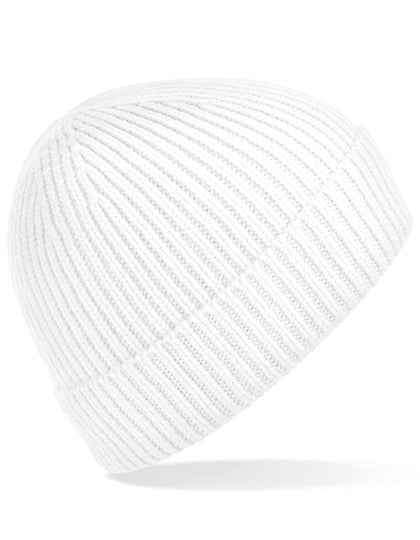 Engineered Knit Ribbed Beanie - CB380