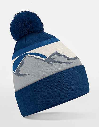Mountain Peaks Pom Pom Beanie - CB395R