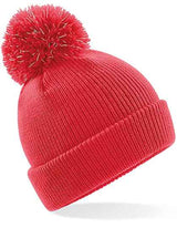 Junior Reflective Bobble Beanie - CB406B