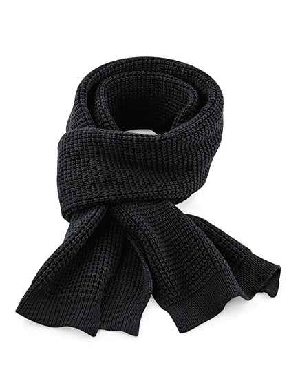 Classic Waffle Knit Scarf - CB424