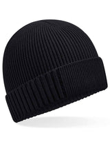 Organic Cotton Engineered Patch Beanie - CB438N