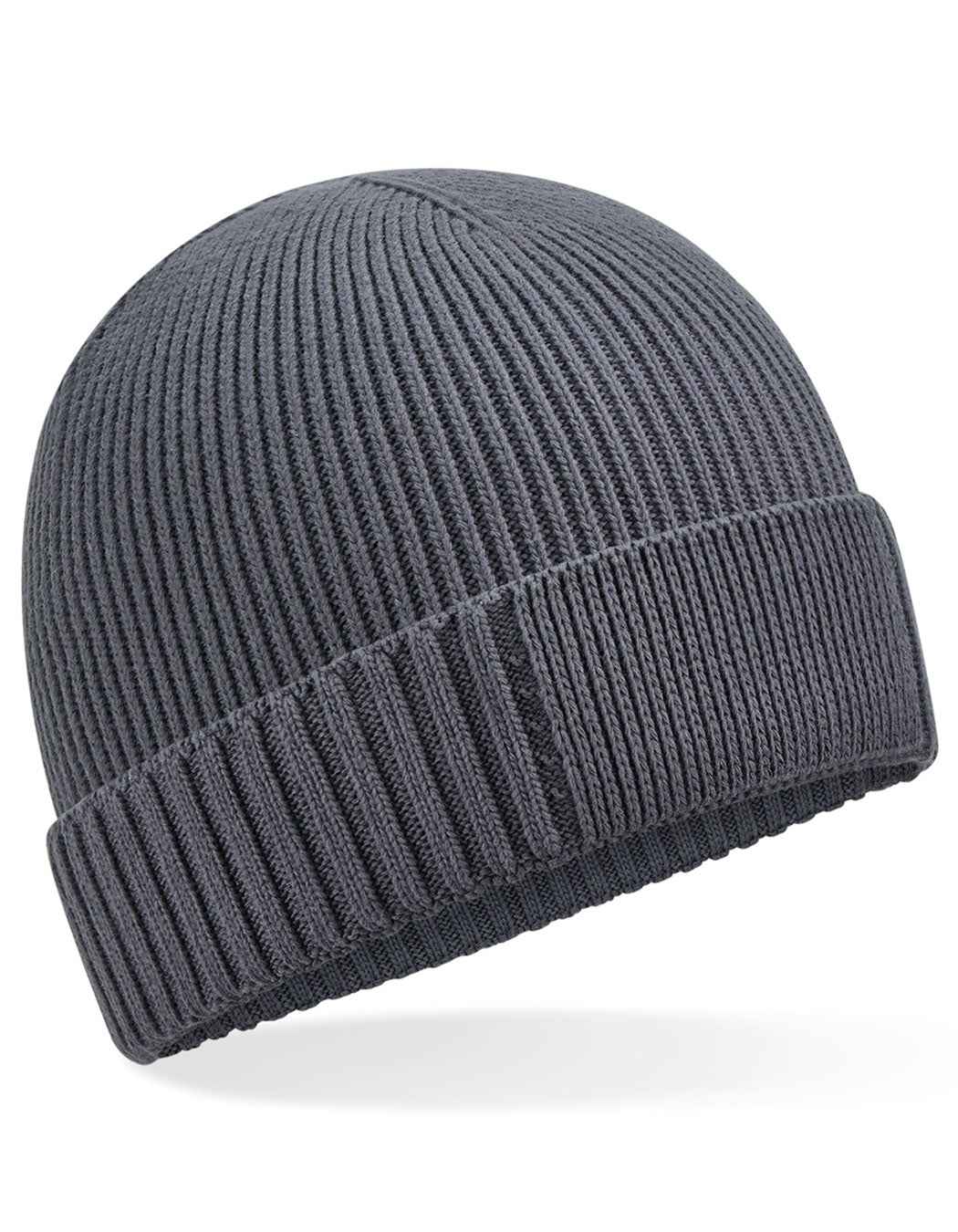 Organic Cotton Engineered Patch Beanie - CB438N