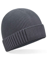 Organic Cotton Engineered Patch Beanie - CB438N
