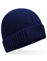 Organic Cotton Engineered Patch Beanie - CB438N
