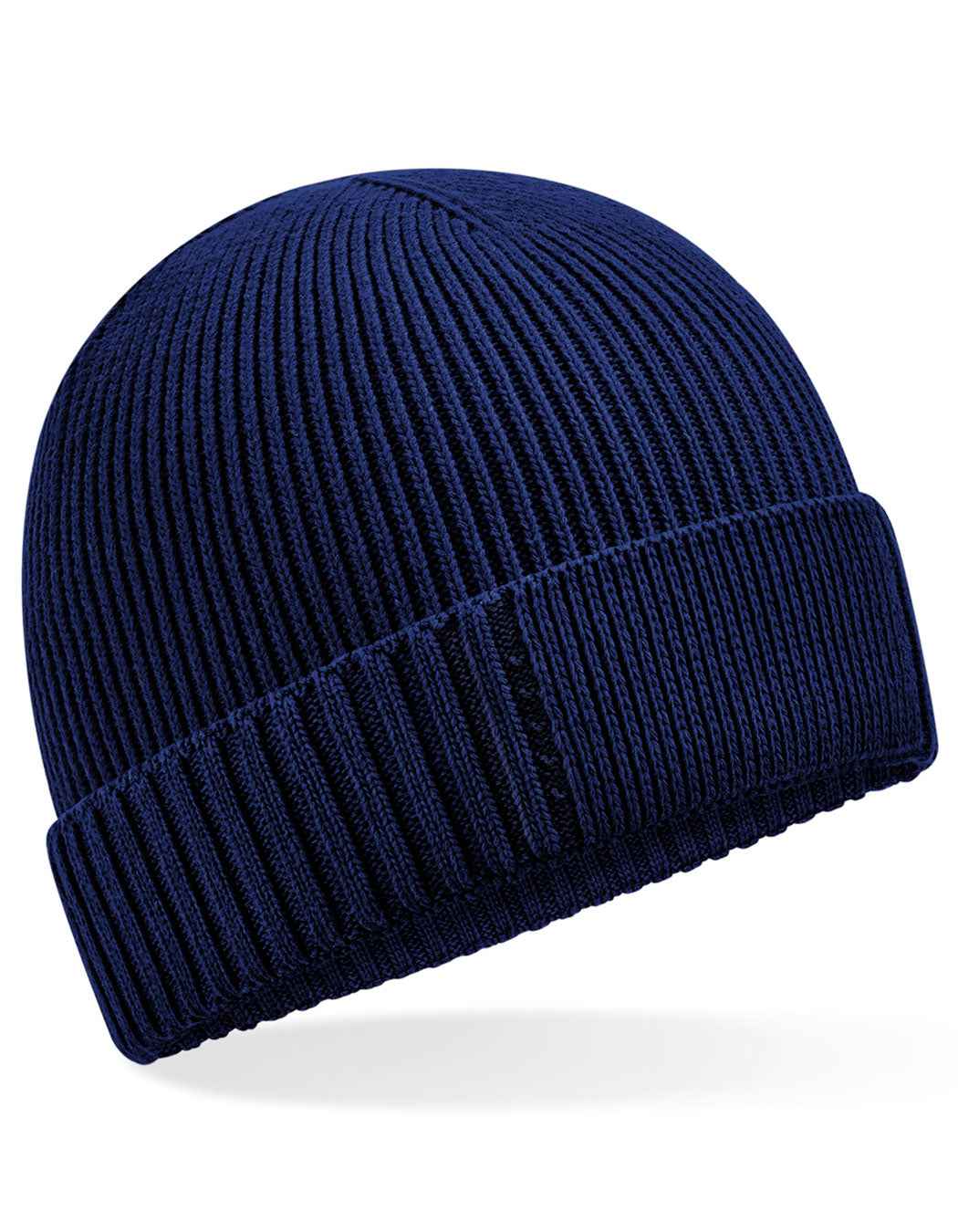 Organic Cotton Engineered Patch Beanie - CB438N
