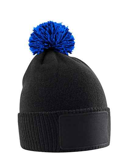 Kids Snowstar Patch Beanie - CB443B