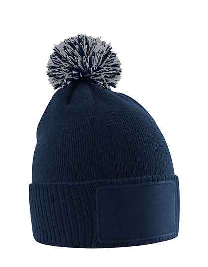 Kids Snowstar Patch Beanie - CB443B