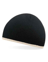 Two-Tone Pull-On Beanie - CB44C