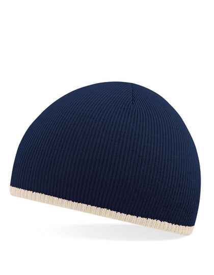 Two-Tone Pull-On Beanie - CB44C