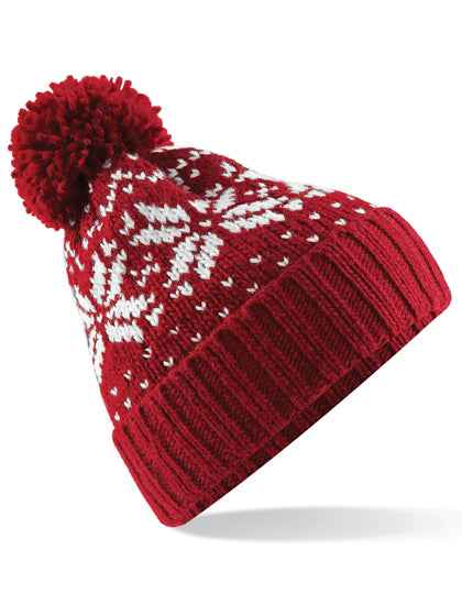 Fair Isle Snowstar® Beanie - CB456