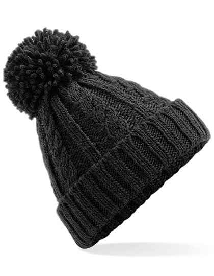 Cable Knit Melange Beanie - CB480