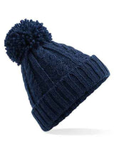 Cable Knit Melange Beanie - CB480