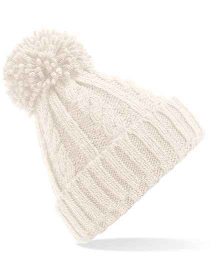 Cable Knit Melange Beanie - CB480