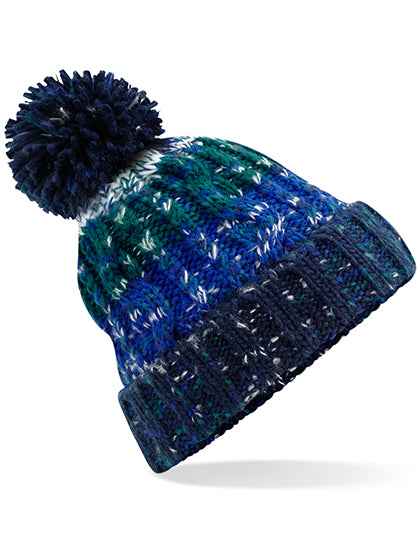 Corkscrew Pom Pom Beanie - CB486