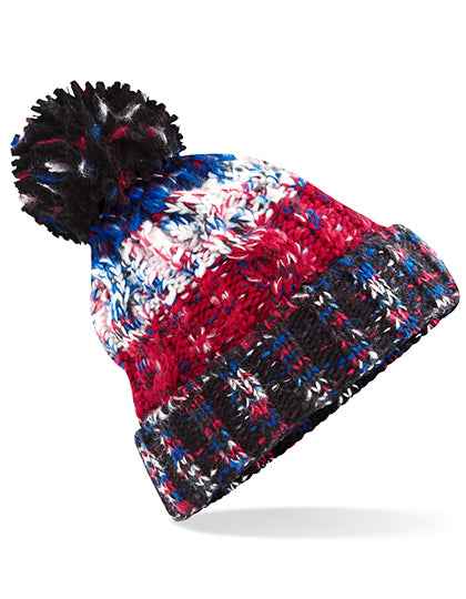 Corkscrew Pom Pom Beanie - CB486